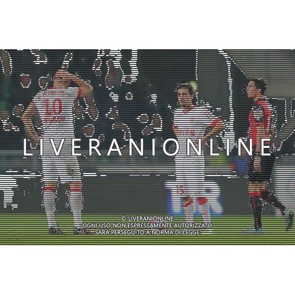 Dimitar BERBATOV / Bernardo SILVA - 29.11.2014 - Rennes / Monaco - 15eme journee de Ligue 1 Photo : Vincent Michel / Icon Sport AG ALDO LIVERANI SAS ONLY ITALY