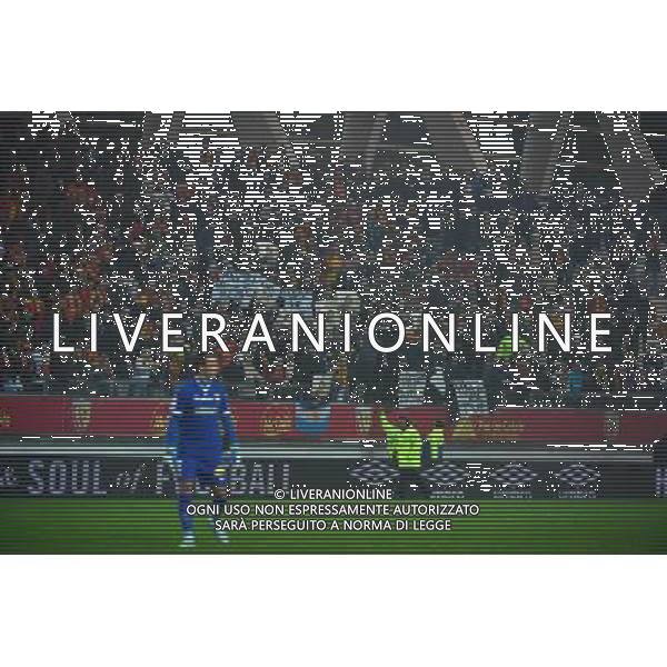 Banderoles contre Gervais Martel - Colere des supporters - 29.11.2014 - Lens / Metz - 15eme journee de Ligue 1 -Amiens Photo : Dave Winter / Icon Sport