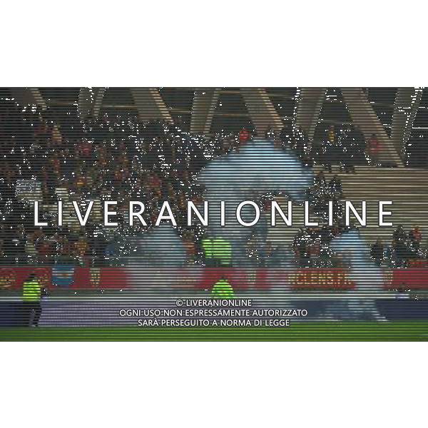 Fumigene - Colere des supporters - 29.11.2014 - Lens / Metz - 15eme journee de Ligue 1 -Amiens Photo : Dave Winter / Icon Sport