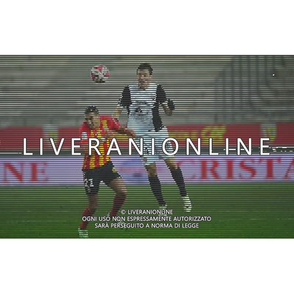 Gaetan BUSSMANN / Alharbi EL JADEYAOUI - 29.11.2014 - Lens / Metz - 15eme journee de Ligue 1 -Amiens Photo : Dave Winter / Icon Sport