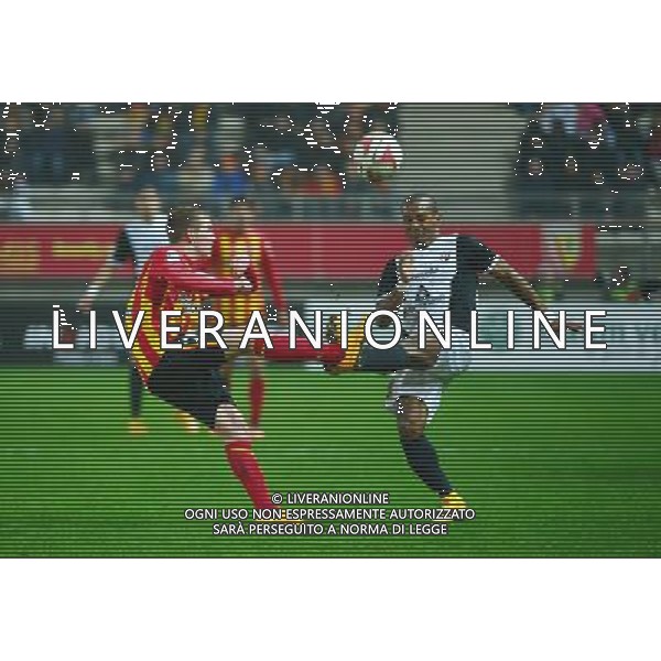 Benjamin BOURIGEAUD / Florent MALOUDA carton jaune - 29.11.2014 - Lens / Metz - 15eme journee de Ligue 1 -Amiens Photo : Dave Winter / Icon Sport