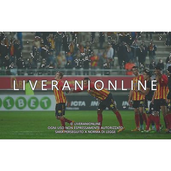 Joie Lens - Benjamin BOURIGEAUD - 29.11.2014 - Lens / Metz - 15eme journee de Ligue 1 -Amiens Photo : Dave Winter / Icon Sport