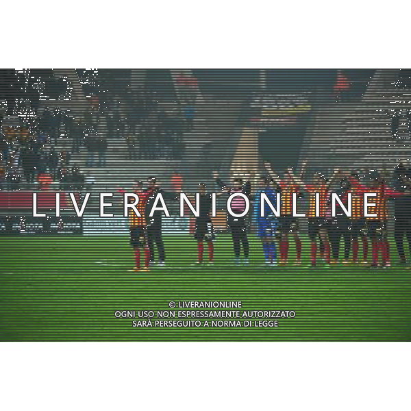 Joie Lens - Benjamin BOURIGEAUD - 29.11.2014 - Lens / Metz - 15eme journee de Ligue 1 -Amiens Photo : Dave Winter / Icon Sport