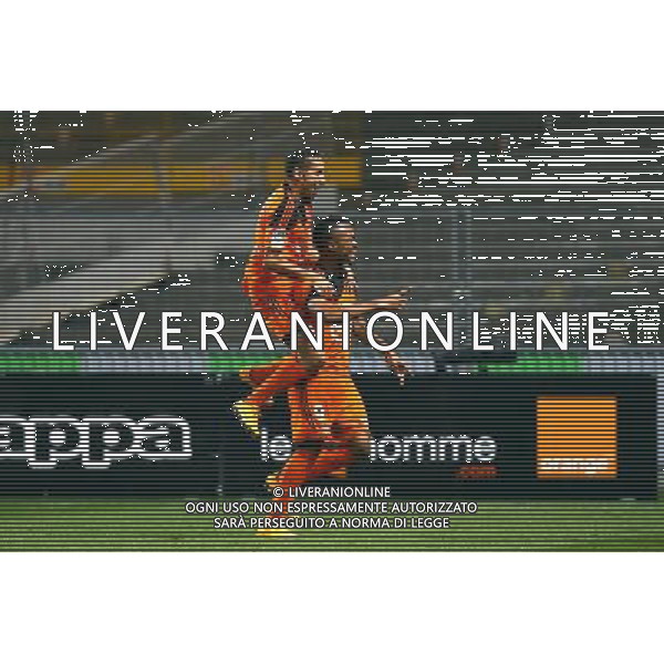 Joie Jordan Ayew - 29.11.2014 - Toulouse / Lorient - 15eme journee de Ligue 1 Photo : Manuel Blondeau / Icon Sport AG ALDO LIVERANI SAS ONLY ITALY