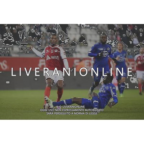 Odair FORTES / Drissa DIAKITE - 29.11.2014 - Reims / Bastia - 15eme journee de Ligue 1 Photo : Fred Porcu / Icon Sport AG ALDO LIVERANI SAS ONLY ITALY