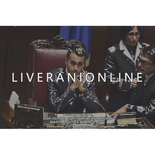 Voto di fiducia per la Legge di stabilita\' alla Camera - Roma 29 novembre 2014 nella foto Luigi Di Maio presiede la seduta ma non ha votato ©Corradetti/Agenzia Aldo Liverani sas