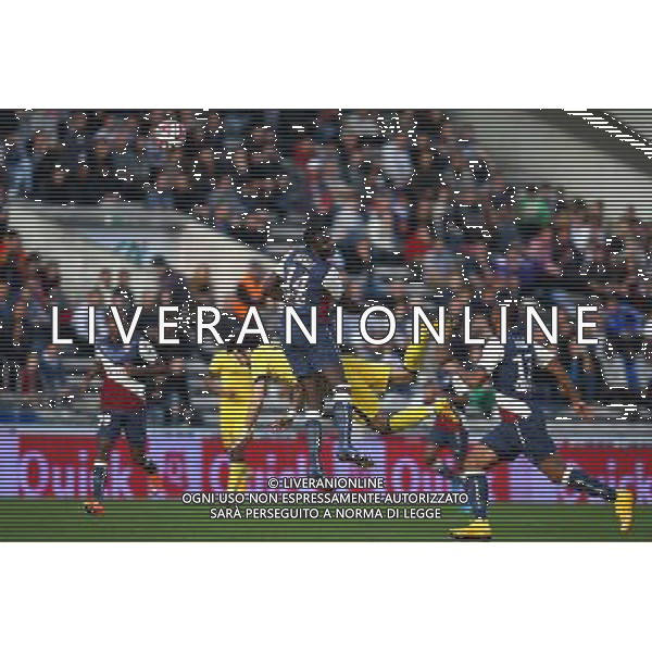 Marko Basa / Cheick Diabate - 30.11.2014 - Bordeaux / Lille - 15eme journee de Ligue 1 Photo : Manuel Blondeau / Icon Sport /Agenzia Aldo Liverani sas - ITALY ONLY - EDITORIAL USE ONLY