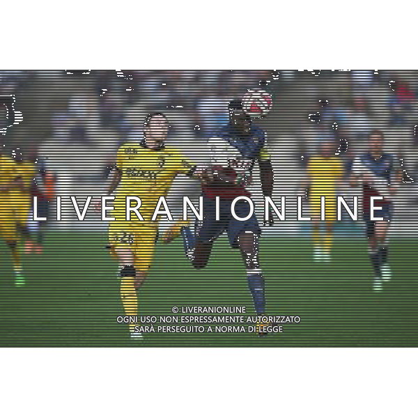 Nolan Roux / Ludovic Sane - 30.11.2014 - Bordeaux / Lille - 15eme journee de Ligue 1 Photo : Manuel Blondeau / Icon Sport /Agenzia Aldo Liverani sas - ITALY ONLY - EDITORIAL USE ONLY