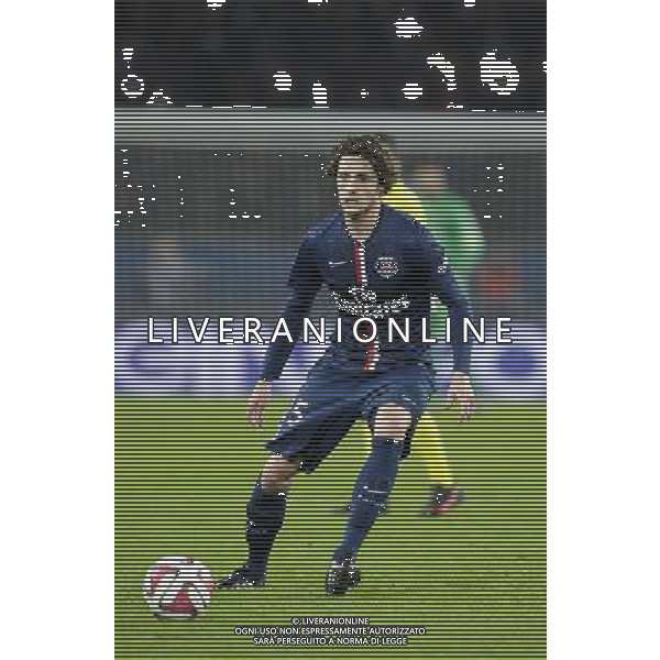 Adrien Rabiot - 29.11.2014 - Paris Saint Germain / Nice - 15eme journee de Ligue 1 Photo : Andre Ferreira / Icon Sport /Agenzia Aldo Liverani sas - ITALY ONLY - EDITORIAL USE ONLY
