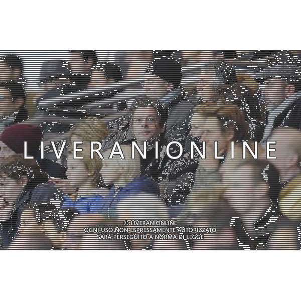 Benjamin Biolay / Vanessa Paradis - 29.11.2014 - Paris Saint Germain / Nice - 15eme journee de Ligue 1 Photo : Andre Ferreira / Icon Sport /Agenzia Aldo Liverani sas - ITALY ONLY - EDITORIAL USE ONLY