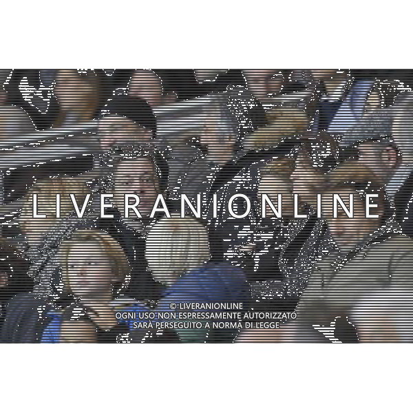 Benjamin Biolay / Vanessa Paradis - 29.11.2014 - Paris Saint Germain / Nice - 15eme journee de Ligue 1 Photo : Andre Ferreira / Icon Sport /Agenzia Aldo Liverani sas - ITALY ONLY - EDITORIAL USE ONLY