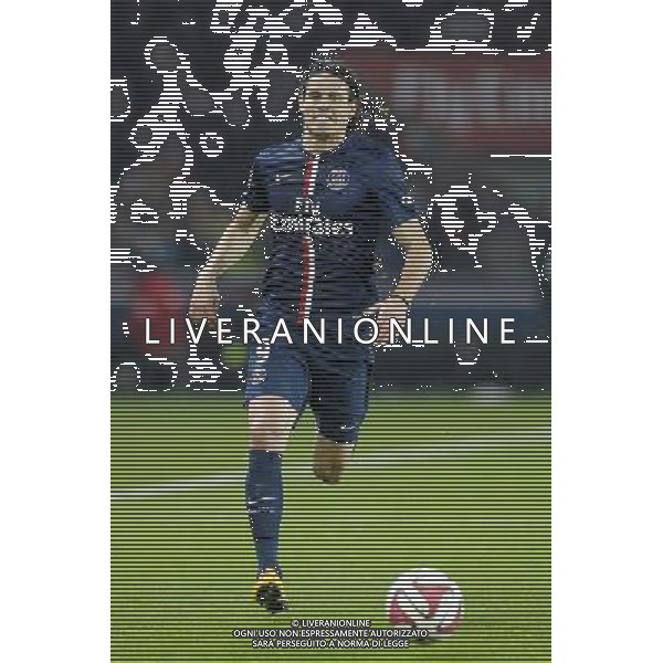 Edinson Cavani - 29.11.2014 - Paris Saint Germain / Nice - 15eme journee de Ligue 1 Photo : Andre Ferreira / Icon Sport /Agenzia Aldo Liverani sas - ITALY ONLY - EDITORIAL USE ONLY