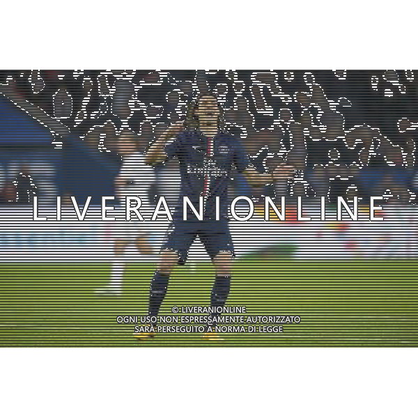 Edinson Cavani - 29.11.2014 - Paris Saint Germain / Nice - 15eme journee de Ligue 1 Photo : Andre Ferreira / Icon Sport /Agenzia Aldo Liverani sas - ITALY ONLY - EDITORIAL USE ONLY