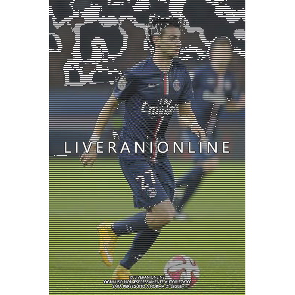 Javier Pastore - 29.11.2014 - Paris Saint Germain / Nice - 15eme journee de Ligue 1 Photo : Andre Ferreira / Icon Sport /Agenzia Aldo Liverani sas - ITALY ONLY - EDITORIAL USE ONLY
