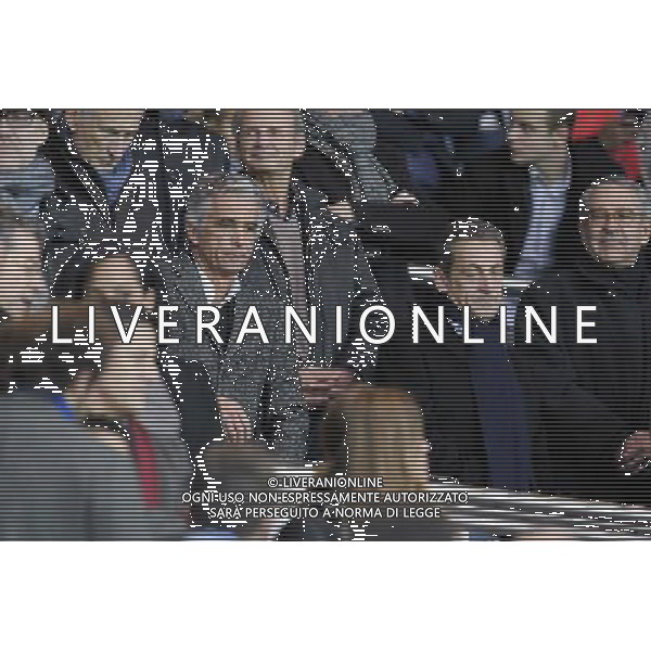 Jean Pierre Rivere / Nicolas Sarkozy - 29.11.2014 - Paris Saint Germain / Nice - 15eme journee de Ligue 1 Photo : Andre Ferreira / Icon Sport /Agenzia Aldo Liverani sas - ITALY ONLY - EDITORIAL USE ONLY