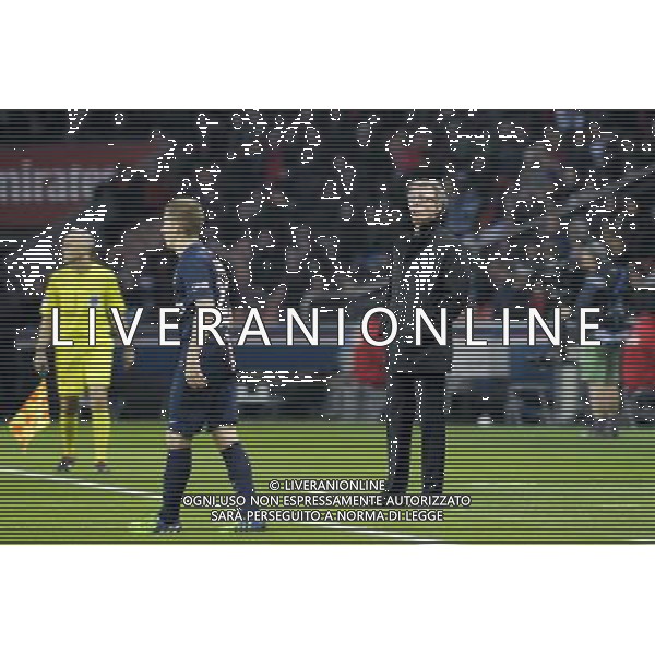 Laurent Blanc - 29.11.2014 - Paris Saint Germain / Nice - 15eme journee de Ligue 1 Photo : Andre Ferreira / Icon Sport /Agenzia Aldo Liverani sas - ITALY ONLY - EDITORIAL USE ONLY