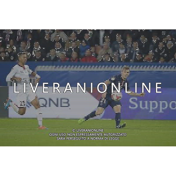 Lucas Digne - 29.11.2014 - Paris Saint Germain / Nice - 15eme journee de Ligue 1 Photo : Andre Ferreira / Icon Sport /Agenzia Aldo Liverani sas - ITALY ONLY - EDITORIAL USE ONLY