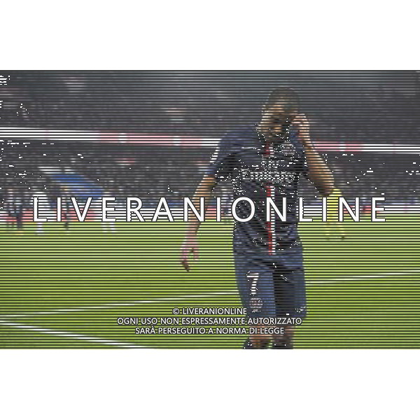 Lucas Moura - 29.11.2014 - Paris Saint Germain / Nice - 15eme journee de Ligue 1 Photo : Andre Ferreira / Icon Sport /Agenzia Aldo Liverani sas - ITALY ONLY - EDITORIAL USE ONLY