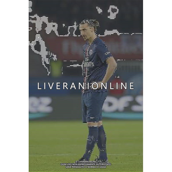 Zlatan Ibrahimovic - 29.11.2014 - Paris Saint Germain / Nice - 15eme journee de Ligue 1 Photo : Andre Ferreira / Icon Sport /Agenzia Aldo Liverani sas - ITALY ONLY - EDITORIAL USE ONLY