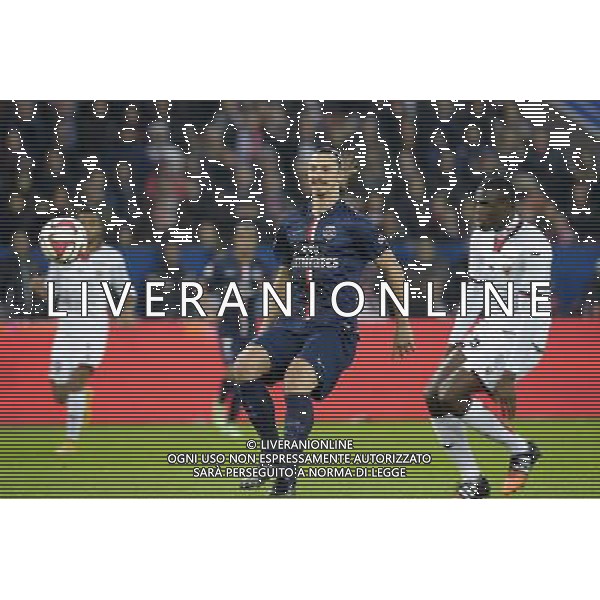 Zlatan Ibrahimovic - 29.11.2014 - Paris Saint Germain / Nice - 15eme journee de Ligue 1 Photo : Andre Ferreira / Icon Sport /Agenzia Aldo Liverani sas - ITALY ONLY - EDITORIAL USE ONLY