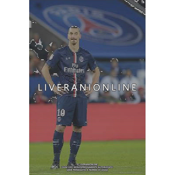 Zlatan Ibrahimovic - 29.11.2014 - Paris Saint Germain / Nice - 15eme journee de Ligue 1 Photo : Andre Ferreira / Icon Sport /Agenzia Aldo Liverani sas - ITALY ONLY - EDITORIAL USE ONLY