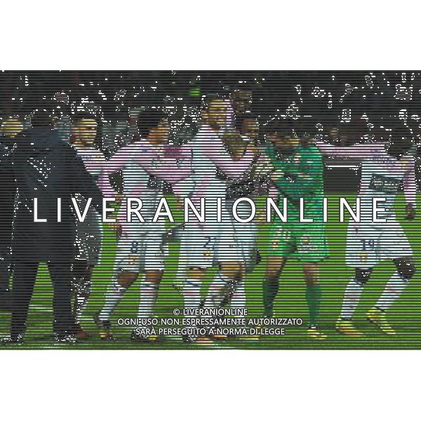 Joie Daniel WASS - 30.11.2014 - Evian Thonon / Guingamp - 15eme journee de Ligue 1 Photo : Jean Paul Thomas / Icon Sport /Agenzia Aldo Liverani sas - ITALY ONLY - EDITORIAL USE ONLY