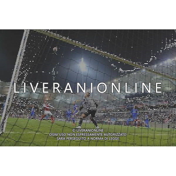 David NGOG / Mathieu PEYBERNES / Alphonse AREOLA - 29.11.2014 - Reims / Bastia - 15eme journee de Ligue 1 Photo : Fred Porcu / Icon Sport /Agenzia Aldo Liverani sas - ITALY ONLY - EDITORIAL USE ONLY