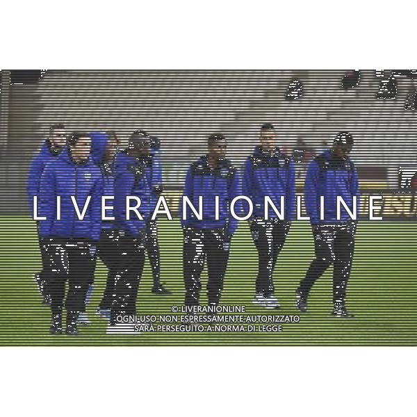 Groupe Bastia - Francois KAMANO / Alphonse AREOLA - 29.11.2014 - Reims / Bastia - 15eme journee de Ligue 1 Photo : Fred Porcu / Icon Sport /Agenzia Aldo Liverani sas - ITALY ONLY - EDITORIAL USE ONLY