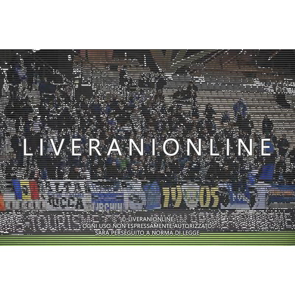 Supporters Bastia - 29.11.2014 - Reims / Bastia - 15eme journee de Ligue 1 Photo : Fred Porcu / Icon Sport /Agenzia Aldo Liverani sas - ITALY ONLY - EDITORIAL USE ONLY