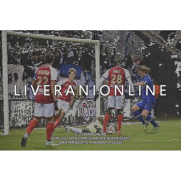 Mickael TACALFRED / Johny PLACIDE / Antoine CONTE / Franck SIGNORINO / Guillaume GILLET - 29.11.2014 - Reims / Bastia - 15eme journee de Ligue 1 Photo : Fred Porcu / Icon Sport /Agenzia Aldo Liverani sas - ITALY ONLY - EDITORIAL USE ONLY