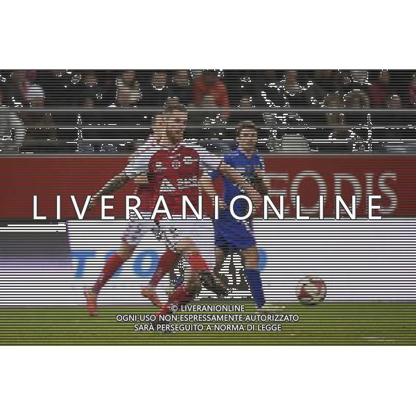 Antoine DEVAUX - 29.11.2014 - Reims / Bastia - 15eme journee de Ligue 1 Photo : Fred Porcu / Icon Sport /Agenzia Aldo Liverani sas - ITALY ONLY - EDITORIAL USE ONLY