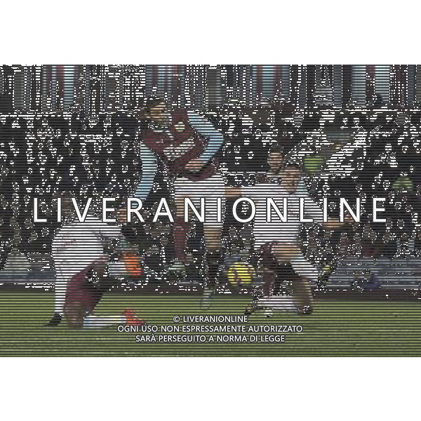 Burnley\'s Lukas Jutkiewicz scuffs his connection on a crossed ball and fails to convert the opportunity Photographer Rich Linley/CameraSport Football - Barclays Premiership - Burnley v Aston Villa - Saturday 29th November 2014 - Turf Moor - Burnley © CameraSport - 43 Linden Ave. Countesthorpe. Leicester. England. LE8 5PG - Tel: +44 (0) 116 277 4147 - admin@camerasport.com - www.camerasport.com AG ALDO LIVERANI SAS ONLY ITALY