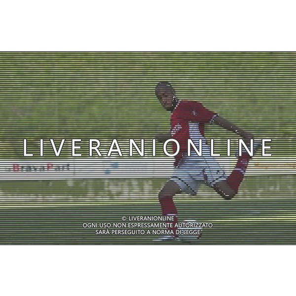 FOLGARIA 06 LUGLIO 2003 PRIMA AMICHEVOLE PERUGIA VIRTUS BASSANO NELLA FOTO: IL SECONDO GOAL DI SAADI AL GHEDDAFI FOTO 1905/ROBERTO SETTONCE/ALDO LIVERANI