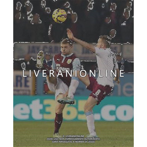 Burnley\'s Kieran Trippier vies for possession with Aston Villa\'s Tom Cleverley Photographer Rich Linley/CameraSport Football - Barclays Premiership - Burnley v Aston Villa - Saturday 29th November 2014 - Turf Moor - Burnley © CameraSport - 43 Linden Ave. Countesthorpe. Leicester. England. LE8 5PG - Tel: +44 (0) 116 277 4147 - admin@camerasport.com - www.camerasport.com AG ALDO LIVERANI SAS ONLY ITALY