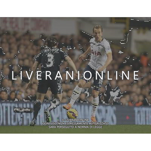 Tottenham Hotspur\'s Harry Kane in action during todays match Photographer Kieran Galvin/CameraSport Football - Barclays Premiership - Tottenham Hotspur v Everton - Sunday 30th November 2014 - White Hart Lane - London © CameraSport - 43 Linden Ave. Countesthorpe. Leicester. England. LE8 5PG - Tel: +44 (0) 116 277 4147 - admin@camerasport.com - www.camerasport.com AG ALDO LIVERANI SAS ONLY ITALY
