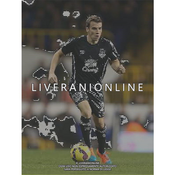 Everton\'s Seamus Coleman in action during todays match Photographer Kieran Galvin/CameraSport Football - Barclays Premiership - Tottenham Hotspur v Everton - Sunday 30th November 2014 - White Hart Lane - London © CameraSport - 43 Linden Ave. Countesthorpe. Leicester. England. LE8 5PG - Tel: +44 (0) 116 277 4147 - admin@camerasport.com - www.camerasport.com AG ALDO LIVERANI SAS ONLY ITALY