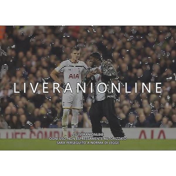 Partizan Belgrade Fan Photographer Kieran Galvin/CameraSport Football - UEFA Europa League First Round Group C - Tottenham Hotspur v Partizan Belgrade - Thursday 27th November 2015 © CameraSport - 43 Linden Ave. Countesthorpe. Leicester. England. LE8 5PG - Tel: +44 (0) 116 277 4147 - admin@camerasport.com - www.camerasport.com AG ALDO LIVERANI SAS ONLY ITALY