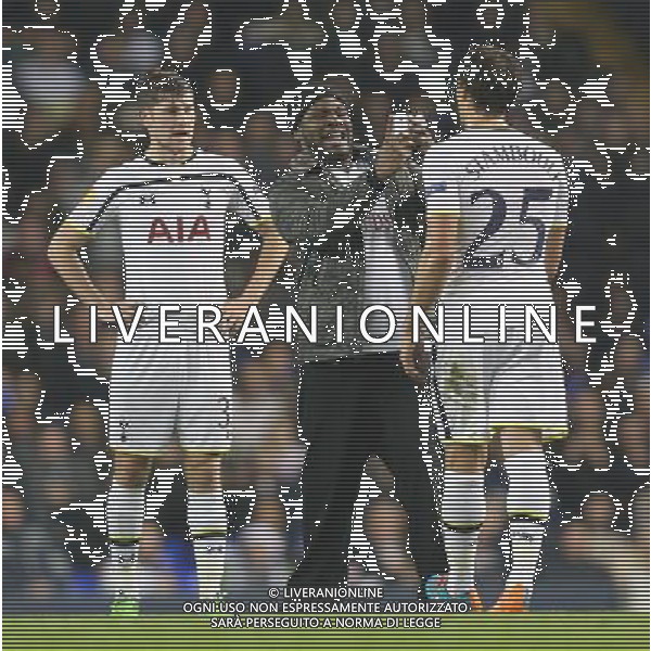 Partizan Belgrade Fan Photographer Kieran Galvin/CameraSport Football - UEFA Europa League First Round Group C - Tottenham Hotspur v Partizan Belgrade - Thursday 27th November 2015 © CameraSport - 43 Linden Ave. Countesthorpe. Leicester. England. LE8 5PG - Tel: +44 (0) 116 277 4147 - admin@camerasport.com - www.camerasport.com AG ALDO LIVERANI SAS ONLY ITALY