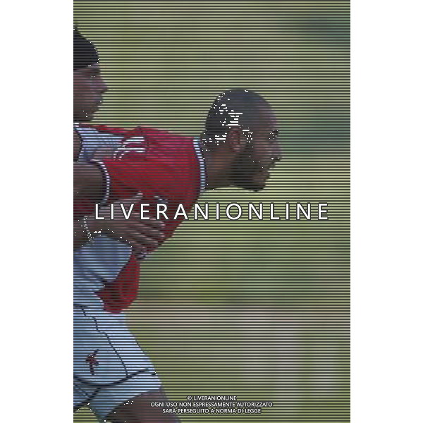 FOLGARIA 06 LUGLIO 2003 PRIMA AMICHEVOLE PERUGIA VIRTUS BASSANO NELLA FOTO: SAADI AL GHEDDAFI FOTO 1905/ROBERTO SETTONCE/ALDO LIVERANI