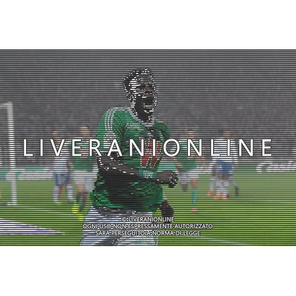 Joie Moustapha Bayal Sall - 30.11.2014 - Saint Etienne / Lyon - 15eme journee de Ligue 1 Photo : Jean Paul Thomas / Icon Sport AG ALDO LIVERANI SAS ONLY ITALY