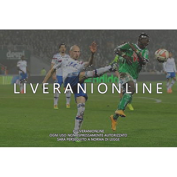 Christophe JALLET / Max Alain GRADEL - 30.11.2014 - Saint Etienne / Lyon - 15eme journee de Ligue 1 Photo : Jean Paul Thomas / Icon Sport AG ALDO LIVERANI SAS ONLY ITALY