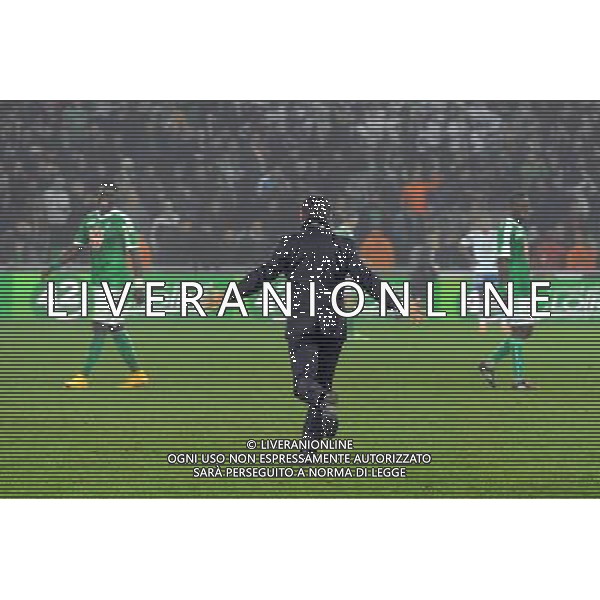 Joie Christophe GALTIER - 30.11.2014 - Saint Etienne / Lyon - 15eme journee de Ligue 1 Photo : Jean Paul Thomas / Icon Sport AG ALDO LIVERANI SAS ONLY ITALY