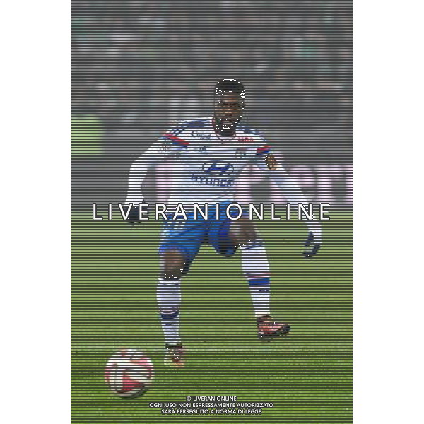 Arnold MVUEMBA - 30.11.2014 - Saint Etienne / Lyon - 15eme journee de Ligue 1 Photo : Jean Paul Thomas / Icon Sport AG ALDO LIVERANI SAS ONLY ITALY