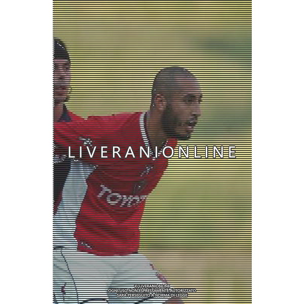 FOLGARIA 06 LUGLIO 2003 PRIMA AMICHEVOLE PERUGIA VIRTUS BASSANO NELLA FOTO: SAADI AL GHEDDAFI FOTO 1905/ROBERTO SETTONCE/ALDO LIVERANI