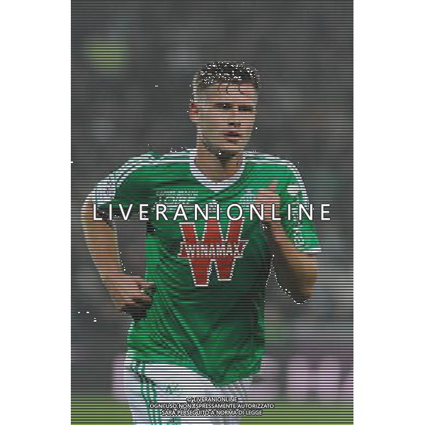 Franck TABANOU - 30.11.2014 - Saint Etienne / Lyon - 15eme journee de Ligue 1 Photo : Jean Paul Thomas / Icon Sport AG ALDO LIVERANI SAS ONLY ITALY