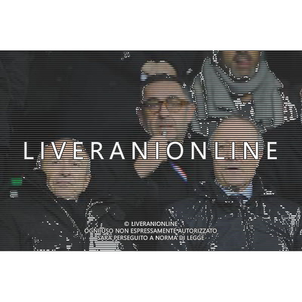 Gerard COLLOMB / Bernard LACOMBE - 30.11.2014 - Saint Etienne / Lyon - 15eme journee de Ligue 1 Photo : Jean Paul Thomas / Icon Sport AG ALDO LIVERANI SAS ONLY ITALY