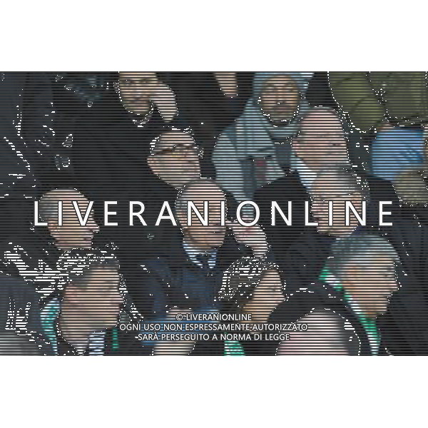 Gerard COLLOMB / Bernard LACOMBE / Jean Michel AULAS - 30.11.2014 - Saint Etienne / Lyon - 15eme journee de Ligue 1 Photo : Jean Paul Thomas / Icon Sport AG ALDO LIVERANI SAS ONLY ITALY