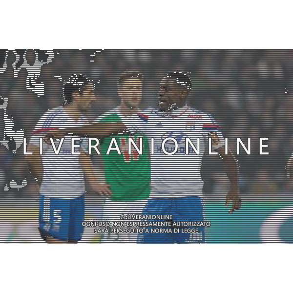 Henri BEDIMO - 30.11.2014 - Saint Etienne / Lyon - 15eme journee de Ligue 1 Photo : Jean Paul Thomas / Icon Sport AG ALDO LIVERANI SAS ONLY ITALY