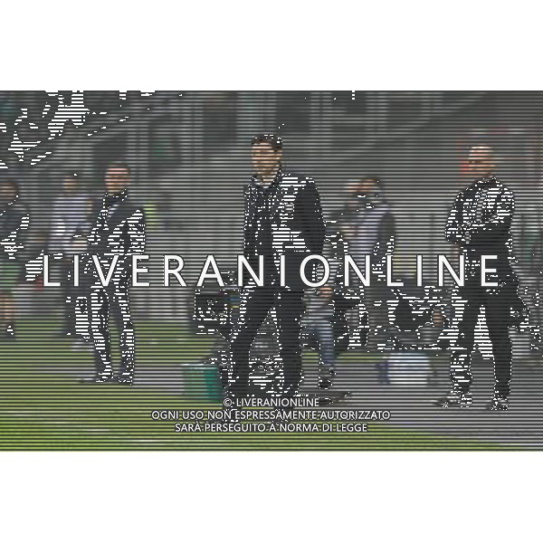 Hubert FOURNIER - 30.11.2014 - Saint Etienne / Lyon - 15eme journee de Ligue 1 Photo : Jean Paul Thomas / Icon Sport AG ALDO LIVERANI SAS ONLY ITALY