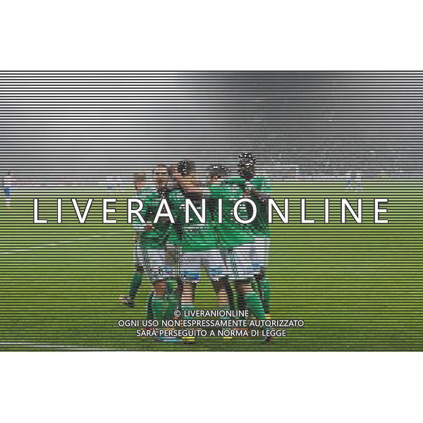 JOIE DE SAINT ETIENNE - 30.11.2014 - Saint Etienne / Lyon - 15eme journee de Ligue 1 Photo : Jean Paul Thomas / Icon Sport AG ALDO LIVERANI SAS ONLY ITALY